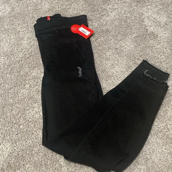 Spanx distressed denim leggings - Picture 2 of 4